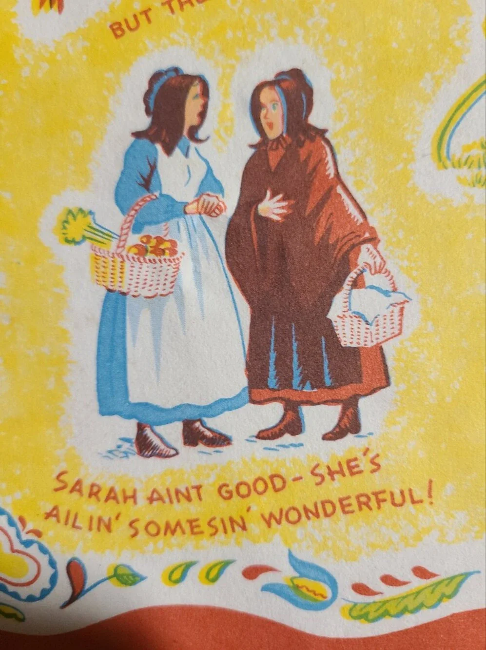 Lot of 28 Vintage Pennsylvania Dutch Paper Placemats Amish Folk Art Sayings